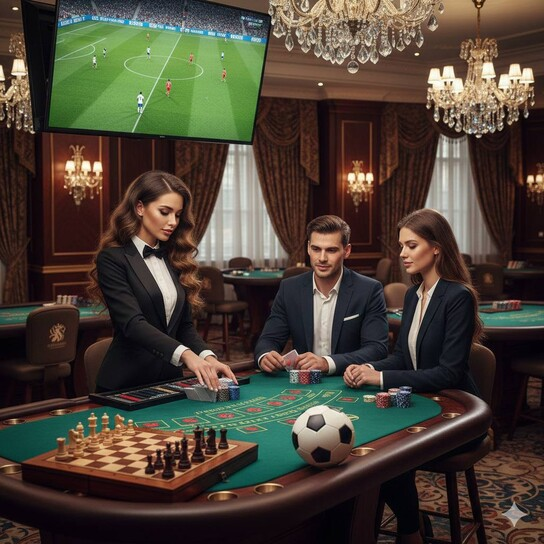 电玩棋牌主视觉 棋牌对战